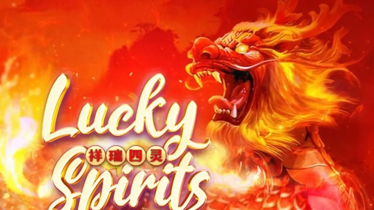 Lucky Spirits slot game interface na may mga mahiwagang simbolo at makulay na disenyo